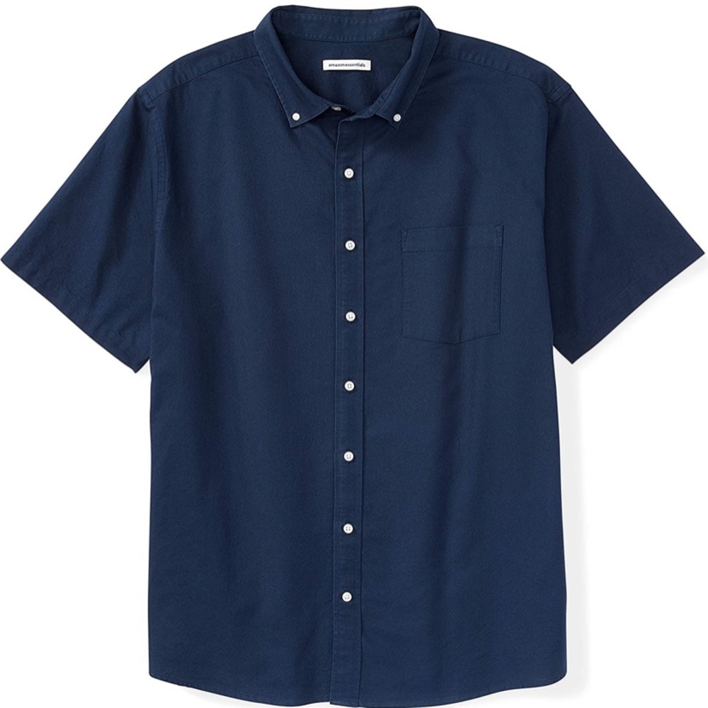 Amazon Essential Men Big & Tall Short Sleeve Shirt